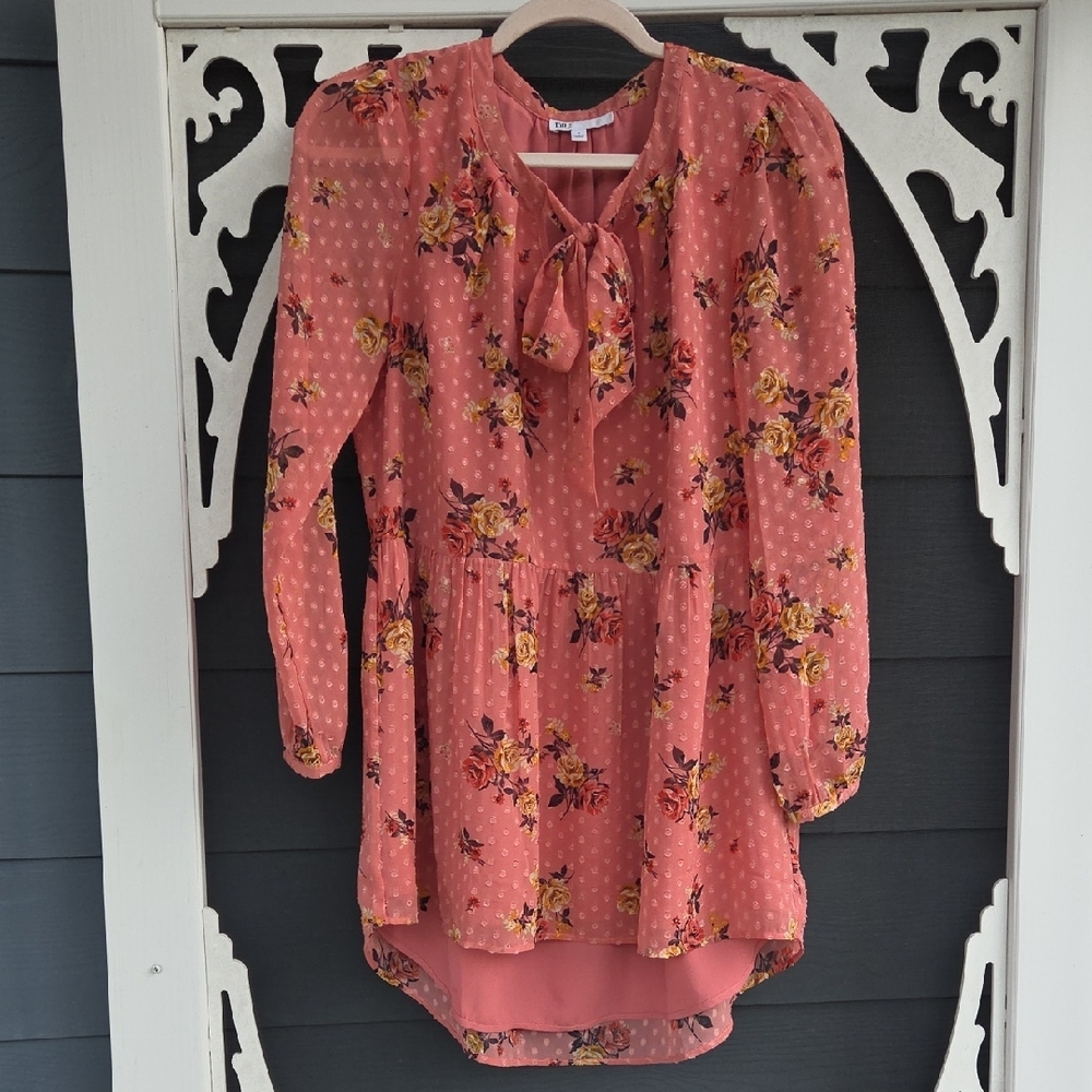 NWOT Nordstrom DR2 by Daniel Rainn Floral Spring Dress